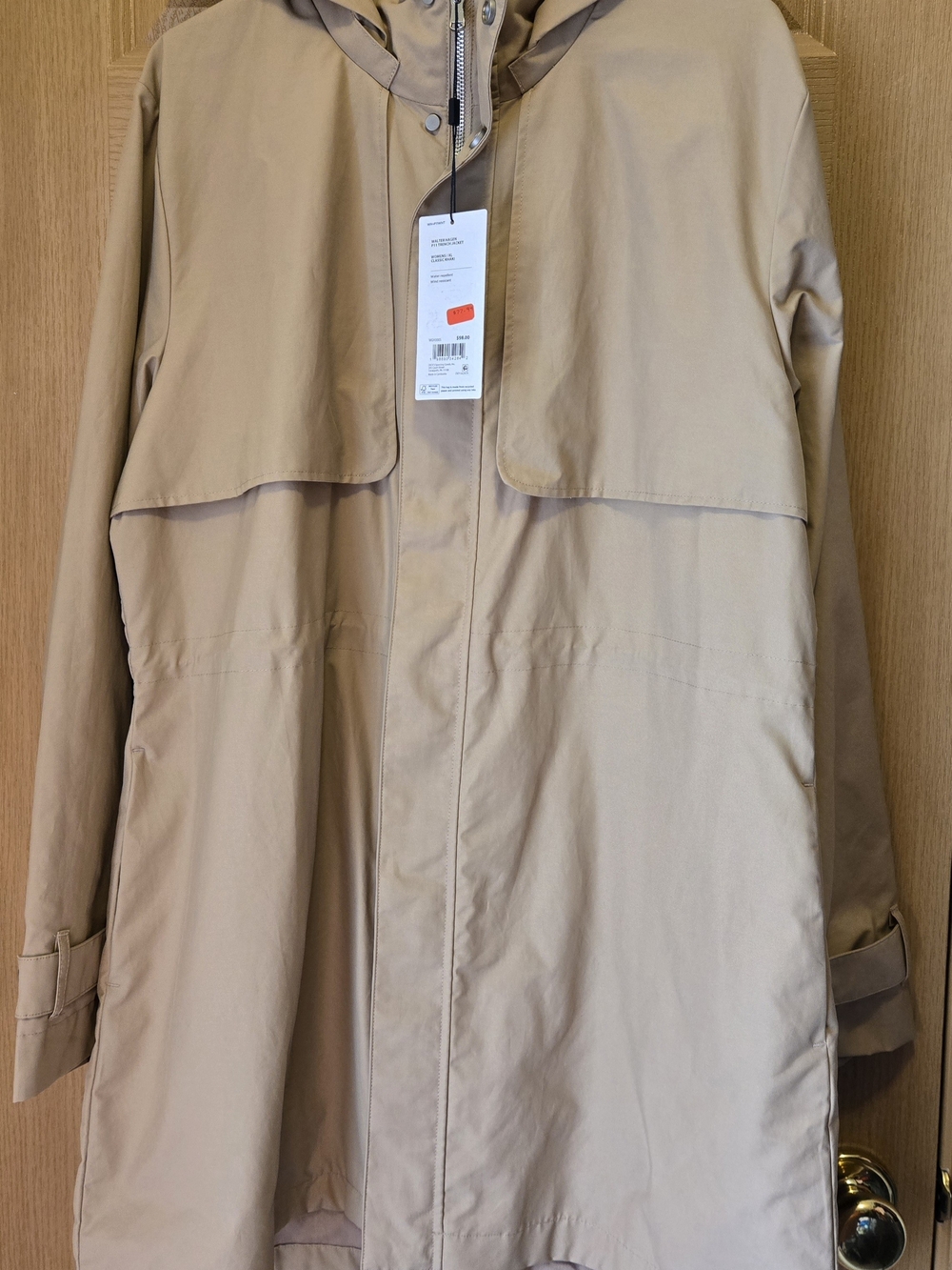 NWT Walter Hagen P11 Trench Jacket Women's Size XL